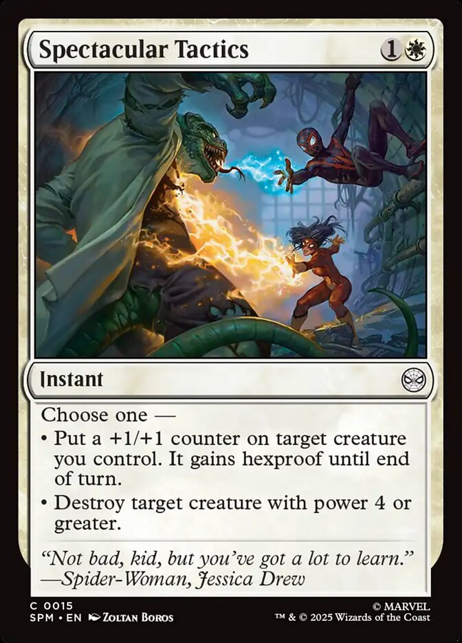 spectacular spider man mtg card New MTG Spoilers Reveal 7 Spectacular Spider-Man Costume Variants