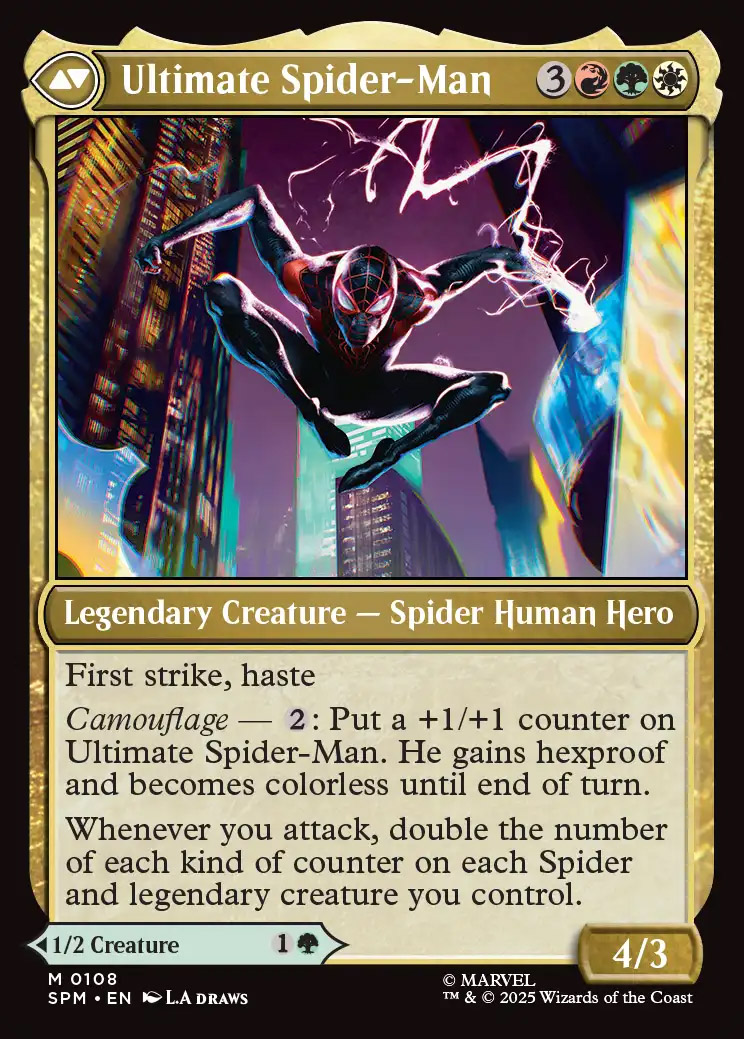 Y*u様 マジック：ザ・ギャザリング マイルズ・モラレス　英語　foil Miles Morales [Foil] #108 Prices | Magic Marvel Spider-Man | Magic