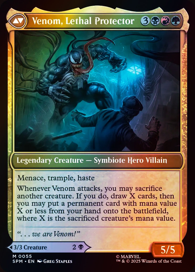 Marvel's Spider-Man Foil: Eddie Brock