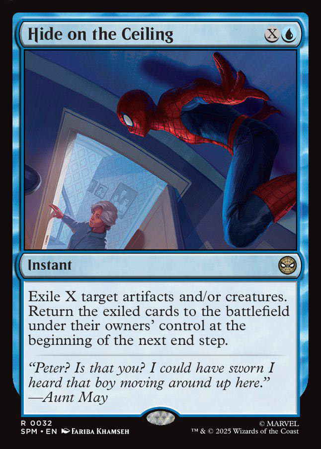 Marvel's Spider-Man Foil: Hide on the Ceiling