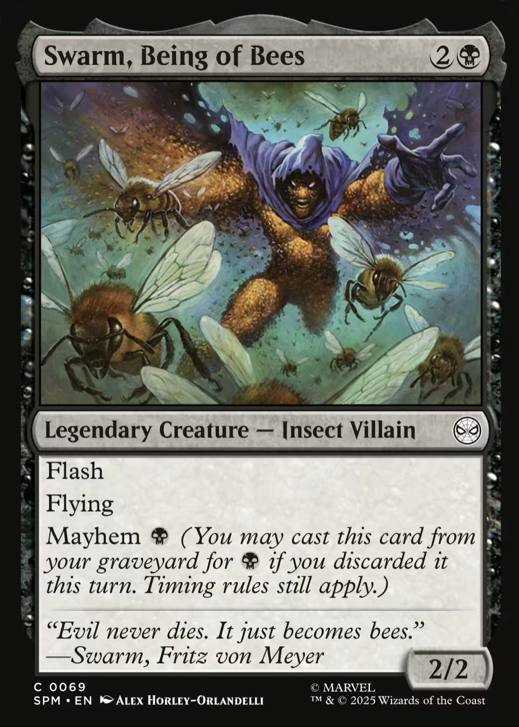 Marvel's Spider-Man Foil: Swarm, Being of Bees