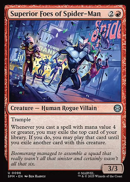 mtg spider man card prices Marvel's Spider-Man Foil: Superior Foes of Spider-Man Spidey is here! spider man mtg card value