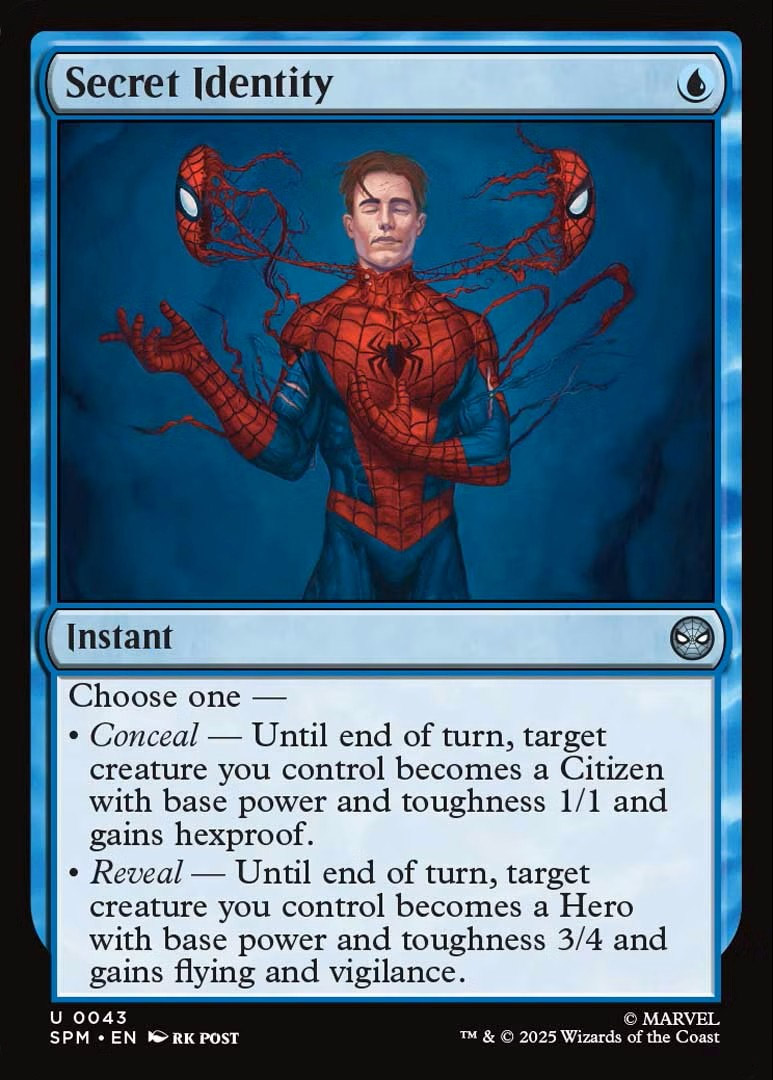 Marvel's Spider-Man Foil: Secret Identity
