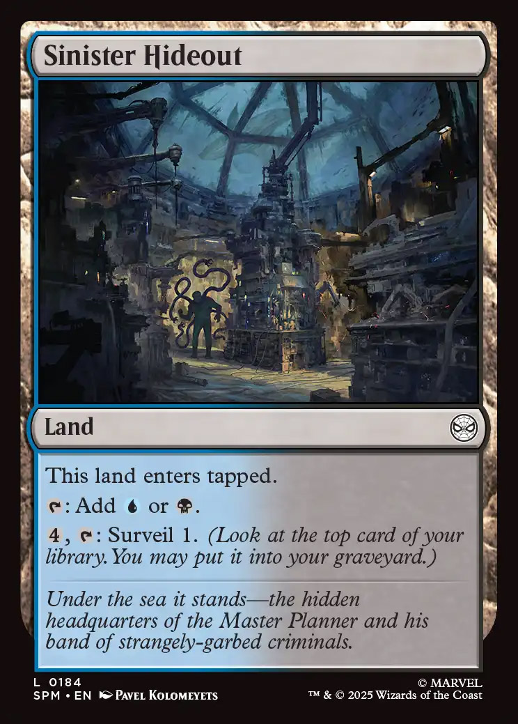 Marvel's Spider-Man Foil: Sinister Hideout