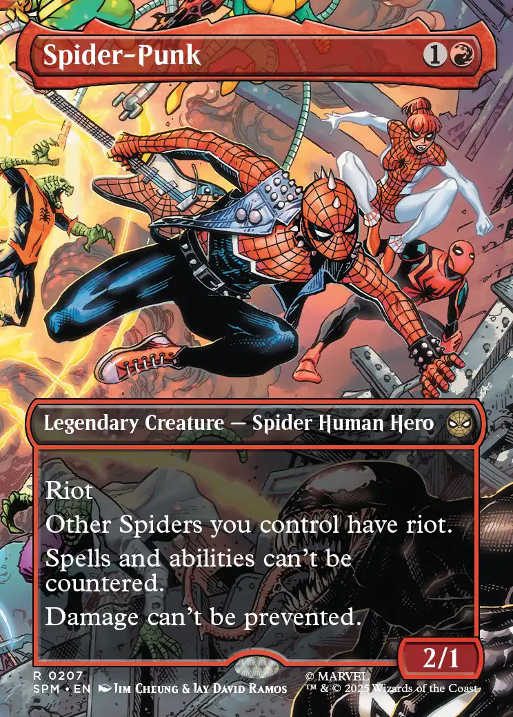 Marvel's Spider-Man Variants Foil: Eddie Brock (0224 - Borderless)
