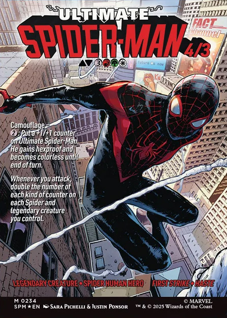 Marvel's Spider-Man Variants Foil: Miles Morales (0234 - Borderless)