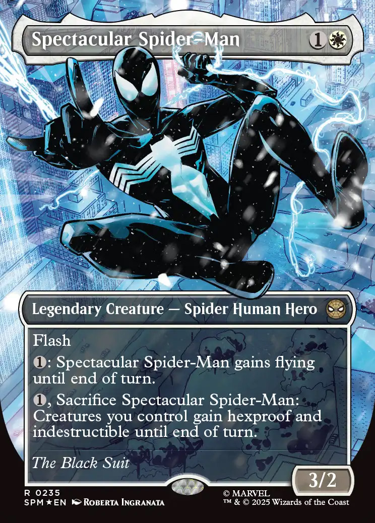 マジック：ザ・ギャザリング Spectacular Spider-Man SPM 236 MTG Marvel's Spider-Man Variants Foil: Spectacular Spider-Man (0235