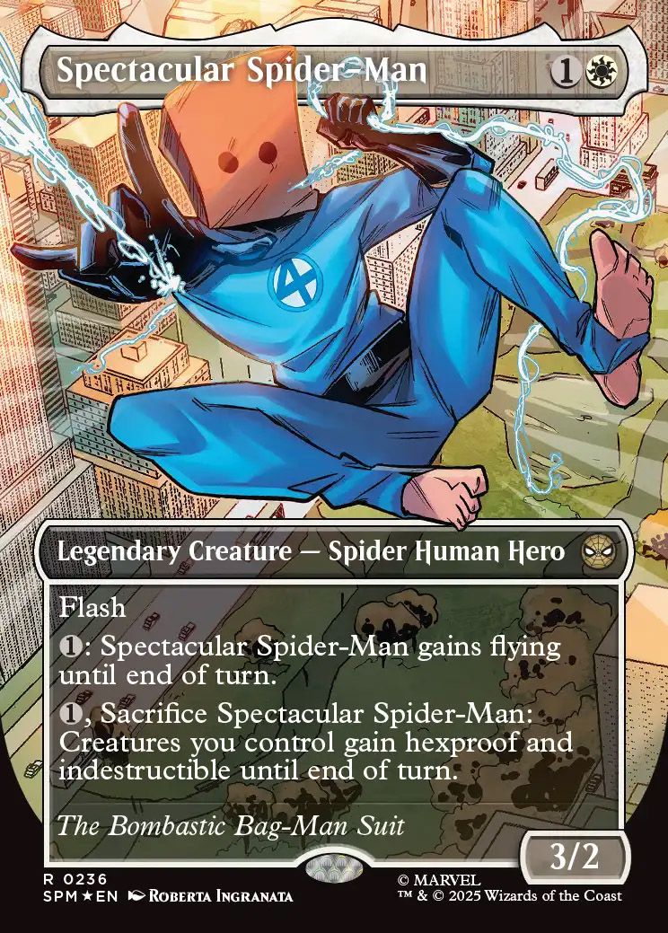 Marvel's Spider-Man Variants Foil: Spectacular Spider-Man (0235