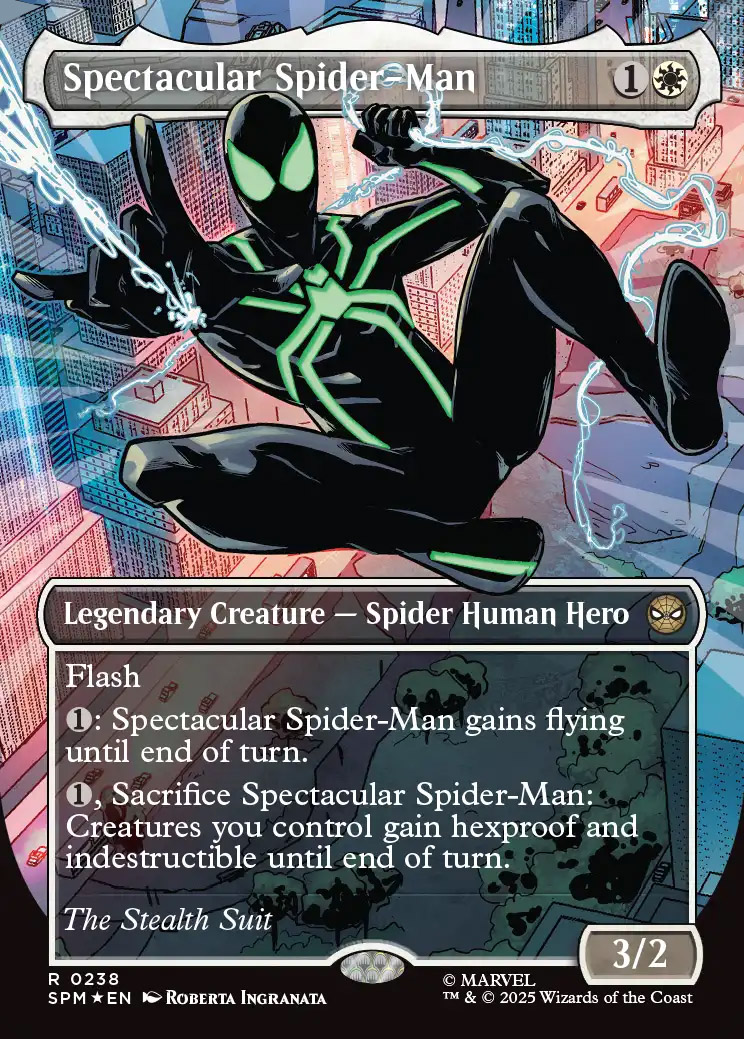 Marvel's Spider-Man Variants Foil: Spectacular Spider-Man (0236