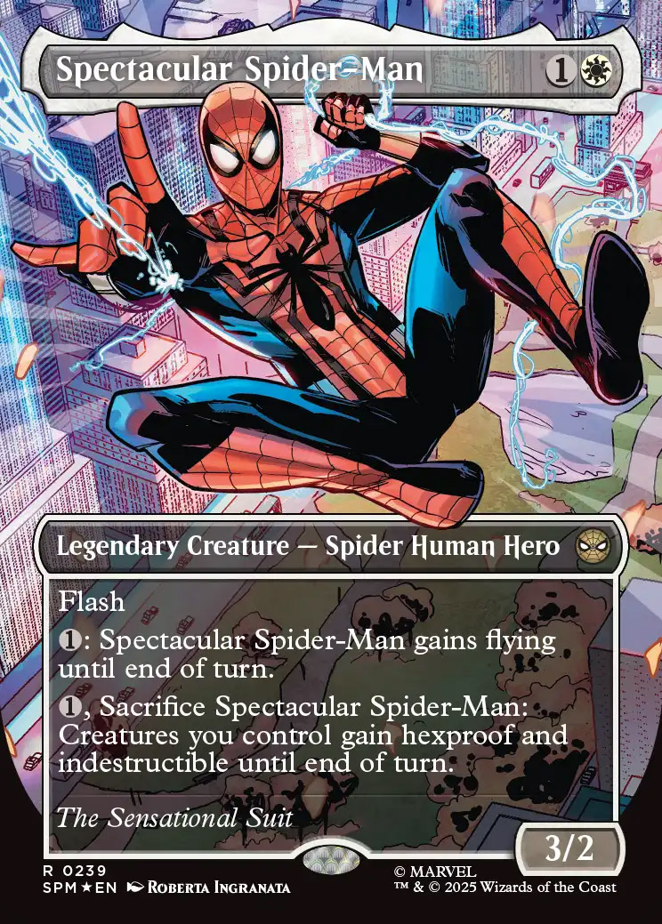 Marvel's Spider-Man Variants Foil: Spectacular Spider-Man (0235