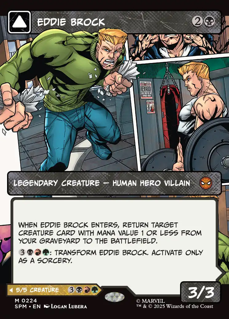 Marvel's Spider-Man Variants: Eddie Brock (0224 - Borderless)