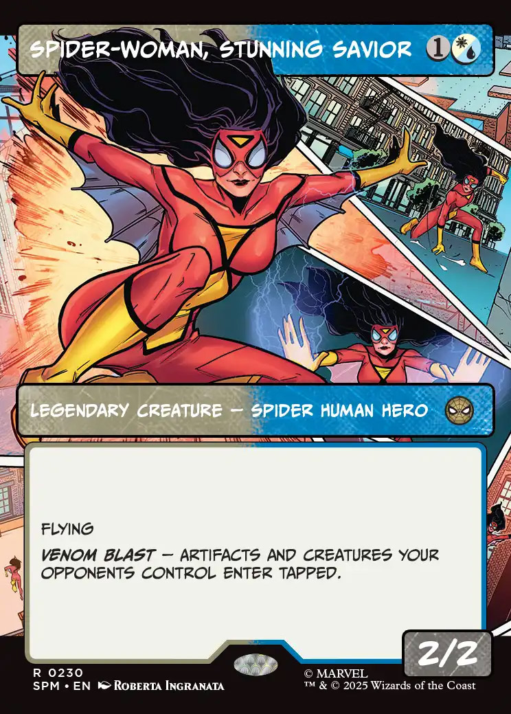 Marvel's Spider-Man Variants Foil: Spider-Woman, Stunning Savior
