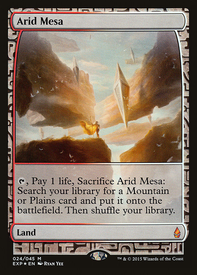 MTG 乾燥台地/Arid Mesa Foil 英 Expeditions Arid Mesa | Modern