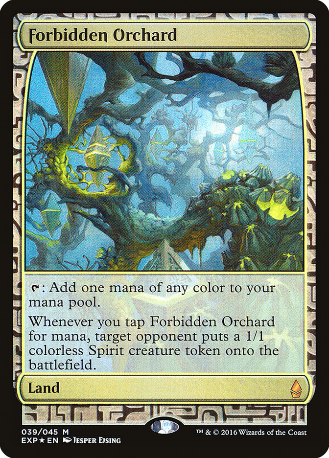 MTG 禁忌の果樹園 Forbidden Orchard EXP マスターピース