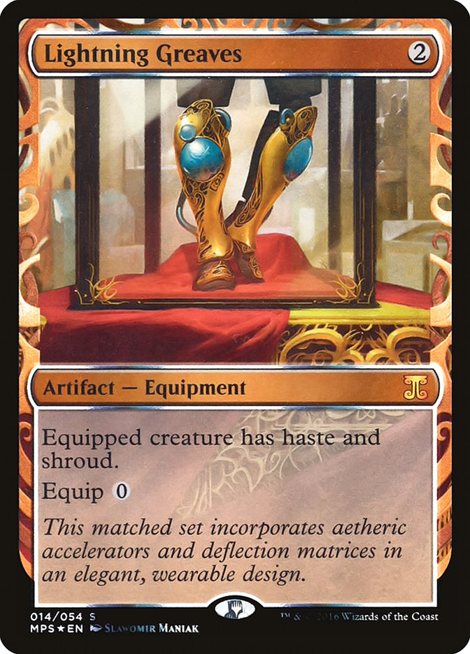 Lightning Greaves | Masterpiece Series: Inventions | Card Kingdom