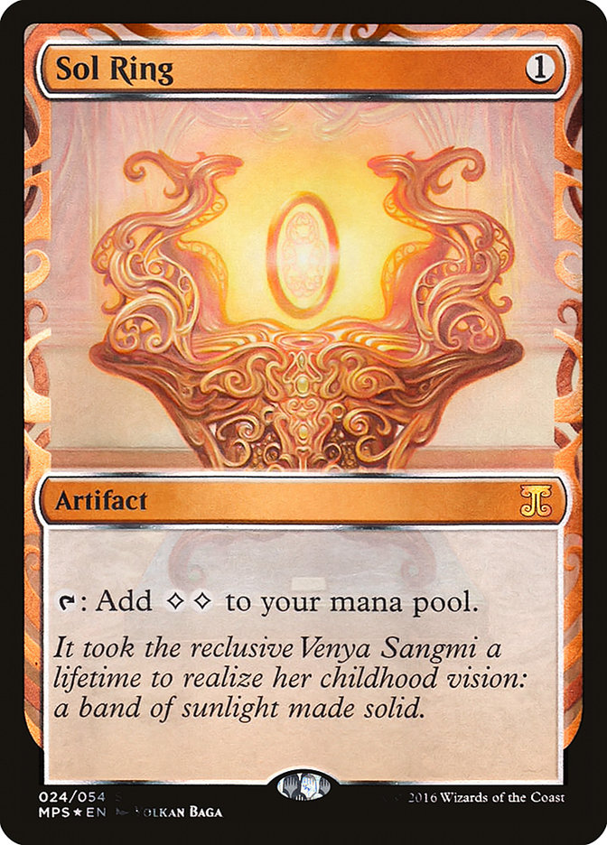 Sol Ring | Masterpiece Series: Inventions | Card Kingdom