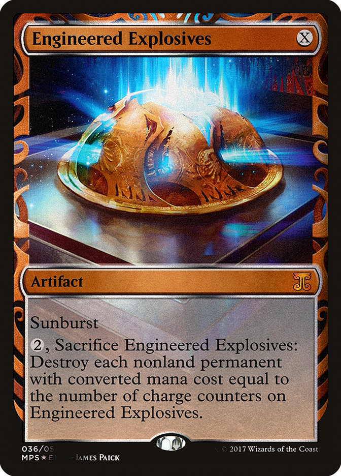 MtG Masterpiece Engineered Explosives #36 [Kaladesh Invention]