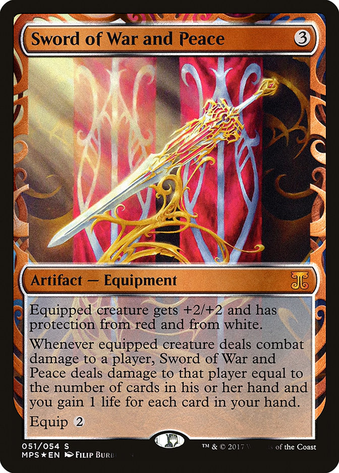 Sword of War and Peace | Masterpiece Series: Inventions | Card Kingdom