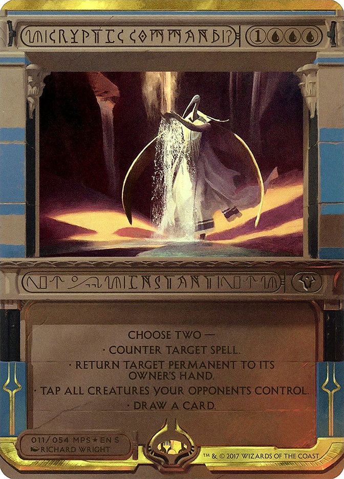 Cryptic Command | Masterpiece Series: Invocations | Card Kingdom