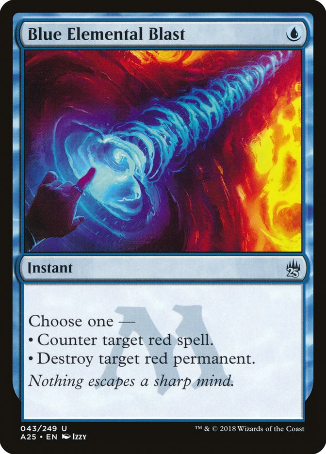 Red Elemental Blast | Masters 25 | Card Kingdom