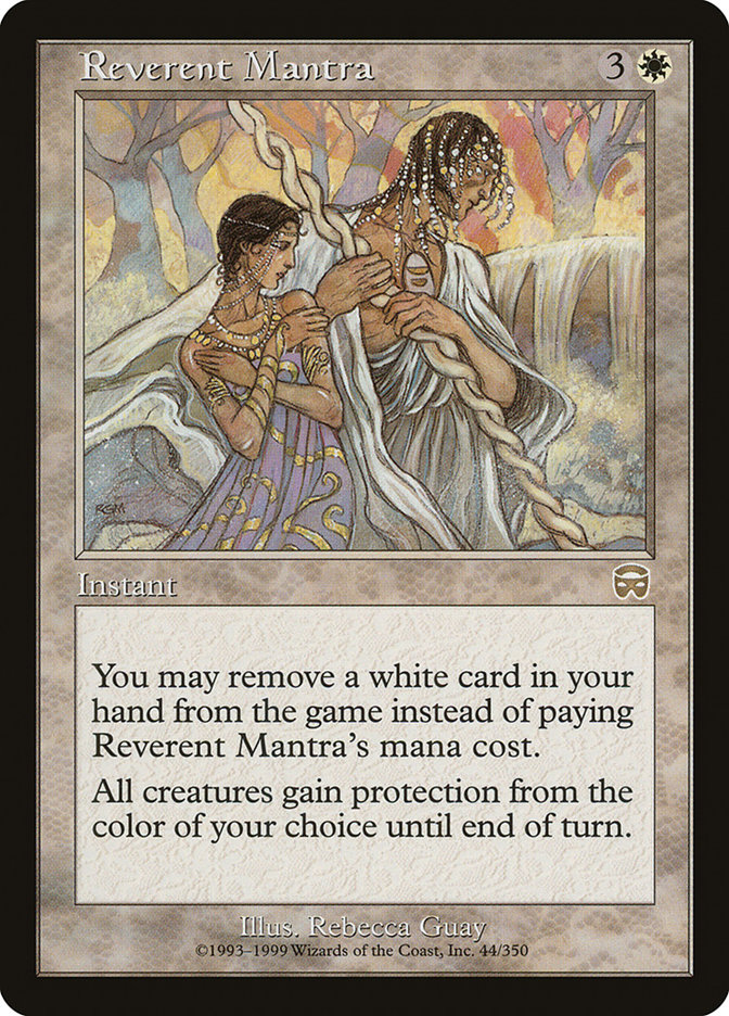 Reverent Mantra | Mercadian Masques Foil | Card Kingdom
