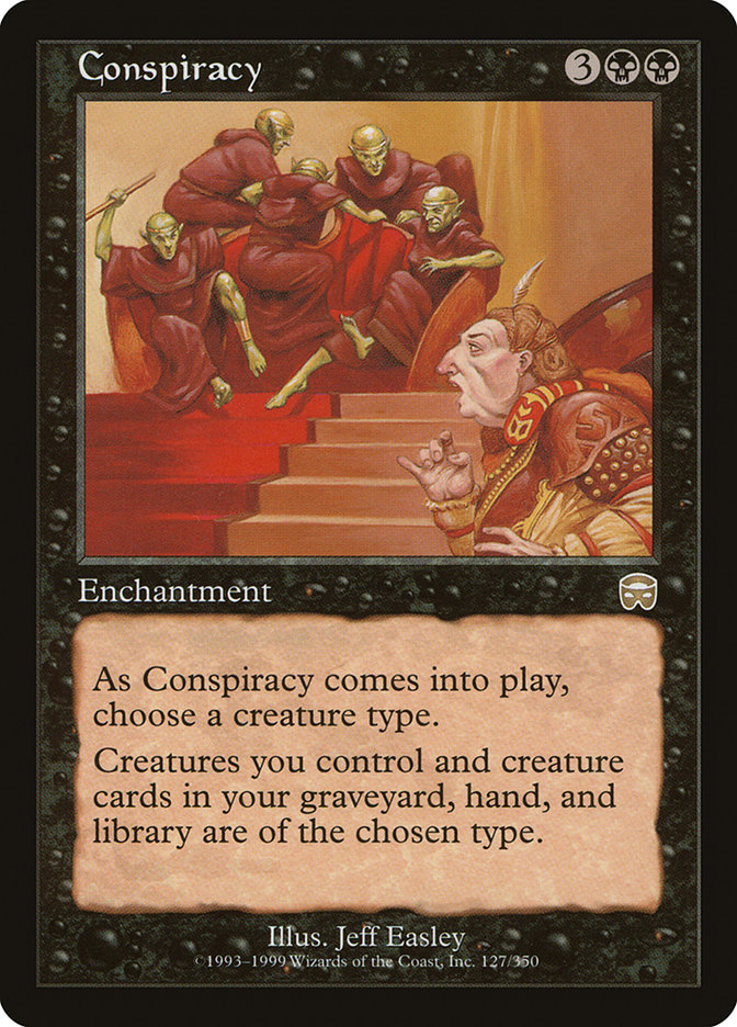conspiracy card type mtg Booster Box (36ct) (CNS) : Toys & Games and creatures you control are the chosen type Conspiracy | Mercadian Masques Foil