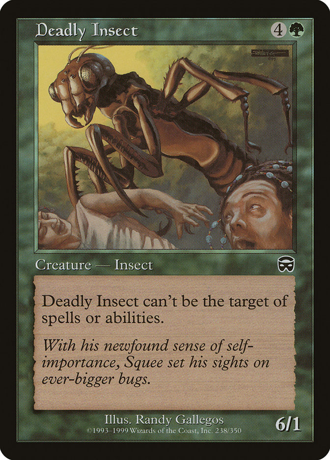 Deadly Insect | Mercadian Masques | Card Kingdom