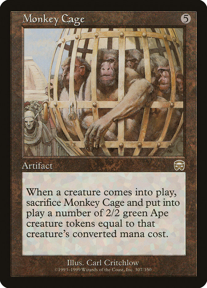 Monkey Cage | Mercadian Masques | Card Kingdom