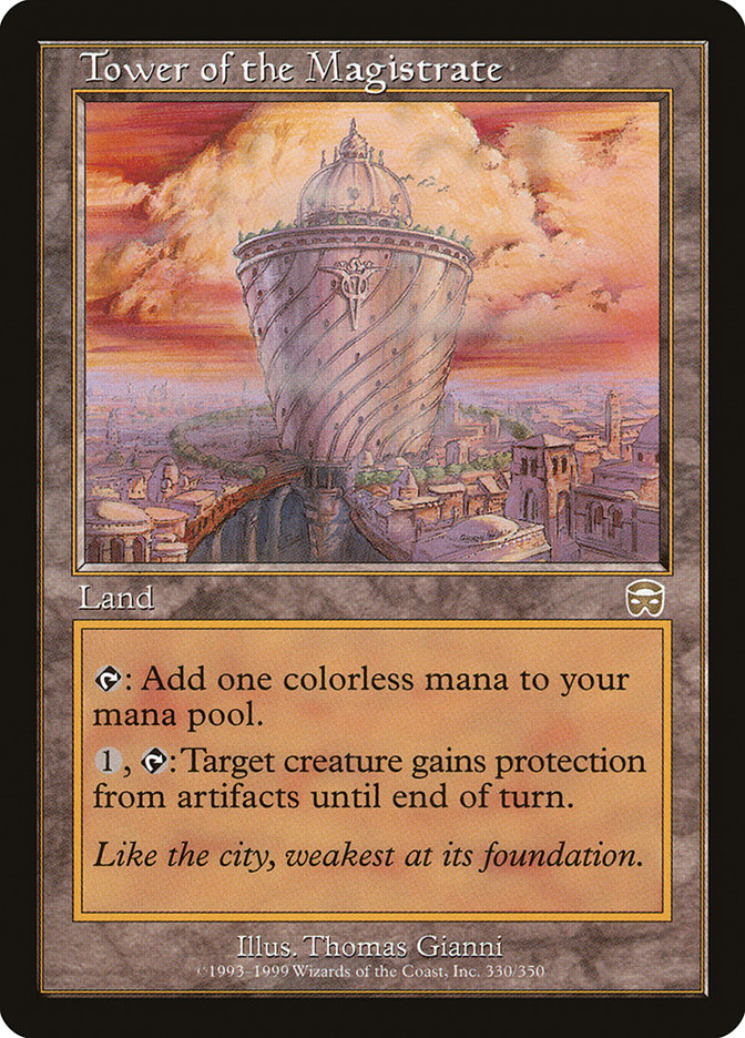 Tower of the Magistrate | Mercadian Masques Foil | Card Kingdom