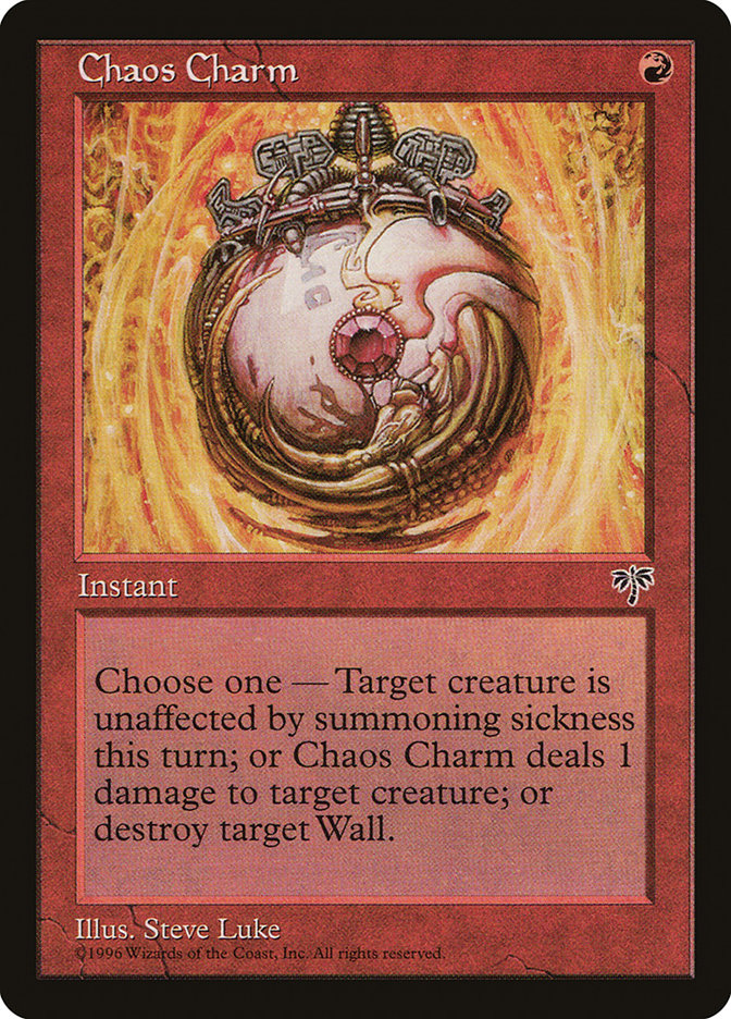 mtg red chaos cards Chaos, 49 card deck What commander for chaos red
