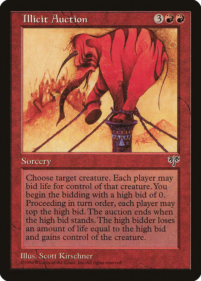 mtg auction card Incredible Magic: The Gathering Artist Proof Card Set Setting Records at  Auction