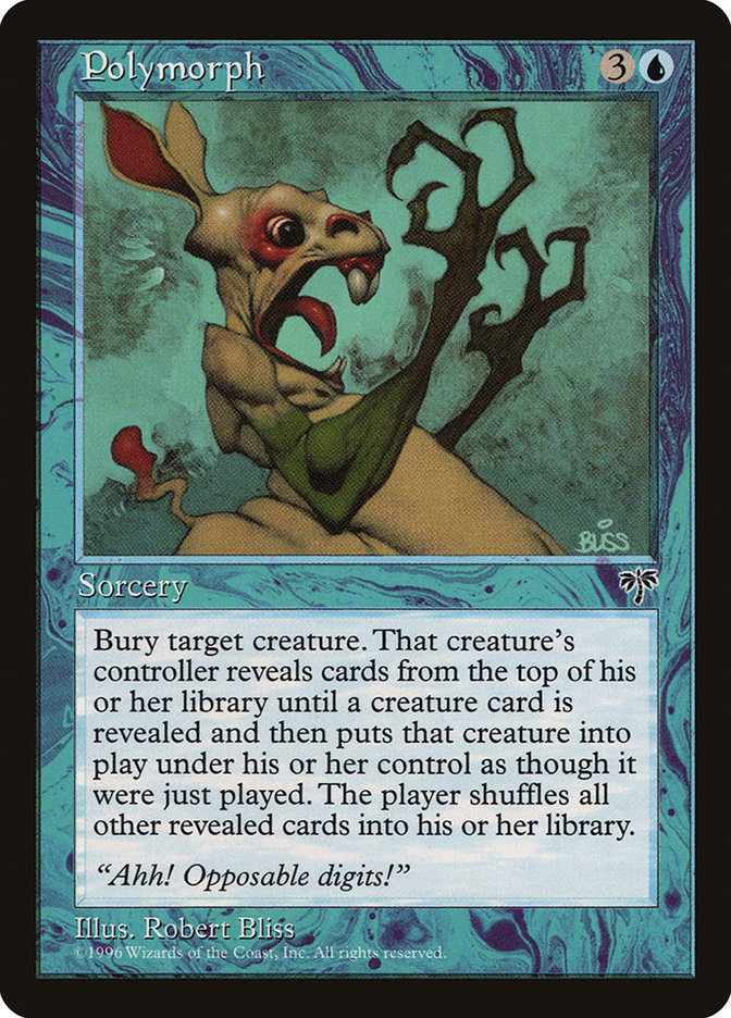 mtg cards like polymorph Similar to Mass Polymorph | Mirage | Card