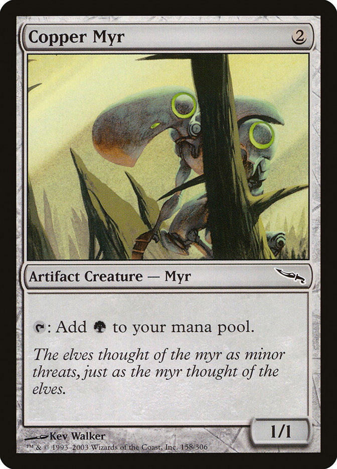 Gold Myr | Mirrodin Foil | Modern | Card Kingdom