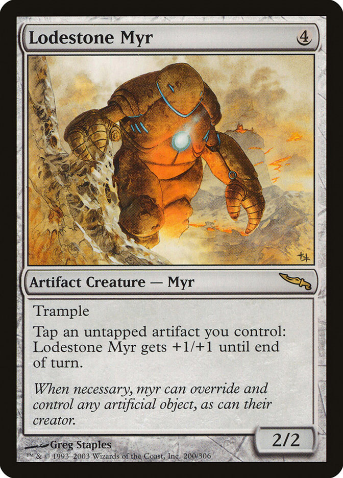 mtg for mirrodin cards Myr Incubator [Mirrodin] main image 0