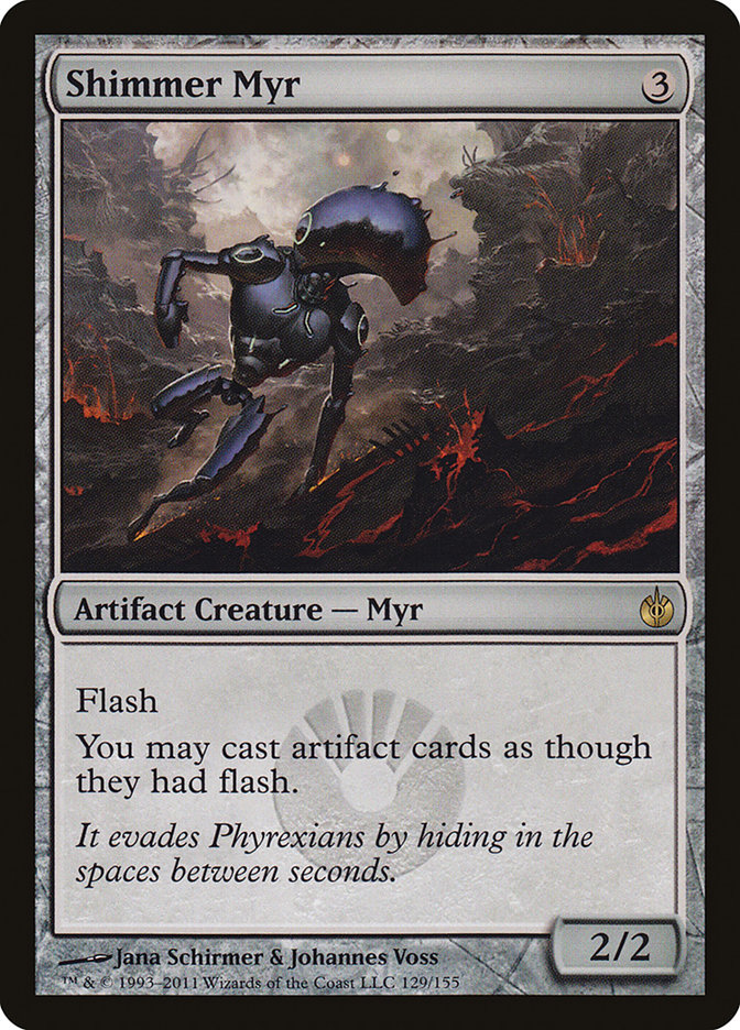 Shimmer Myr | Mirrodin Besieged Foil | Modern | Card Kingdom