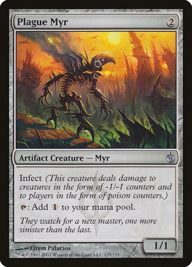 Plague Myr | Mirrodin Besieged | Modern | Card Kingdom