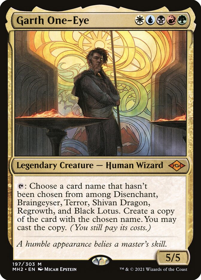 Garth One-Eye | Modern Horizons 2 Foil | Modern | Card Kingdom