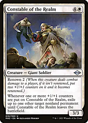mtg card realm Platinum Box Destroy all non Is A Realm Reborn a