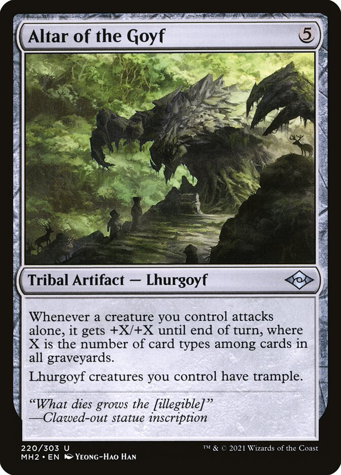 goyf cards mtg Magic The Gathering - Modern Horizons 3 Commander main image 0