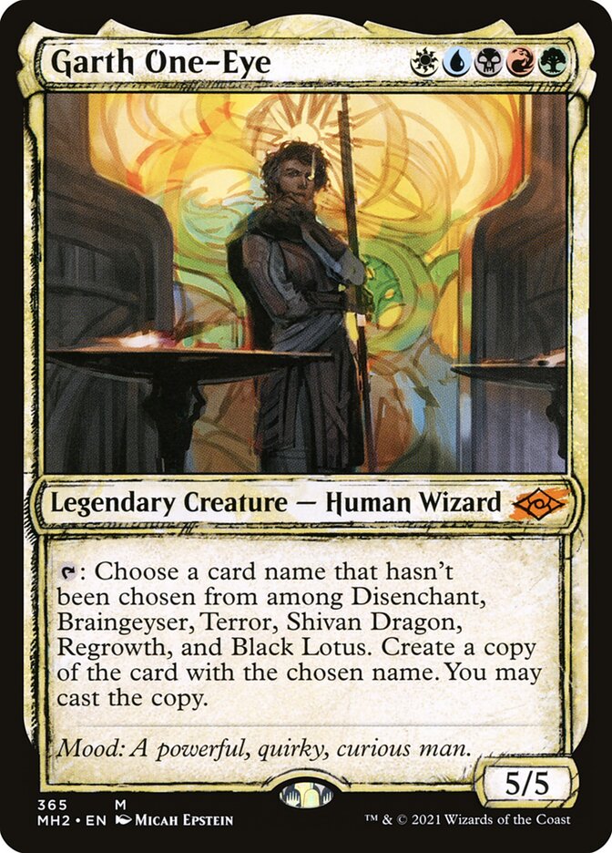 garth one eye mtg card Ultra Pro Binder: Modern Horizons 2 Binder for Magic mtg garth one eye cards