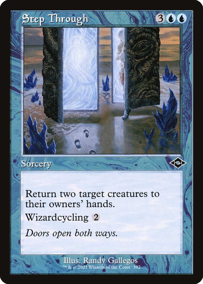 wizardcycling cards mtg Magic: the Gathering - Vedalken AEthermage Step Through | Modern Horizons