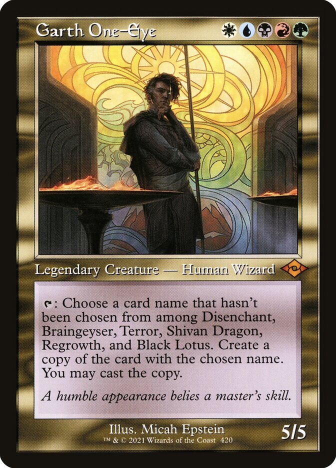 Garth One-Eye | Modern Horizons 2 Variants | Modern | Card Kingdom