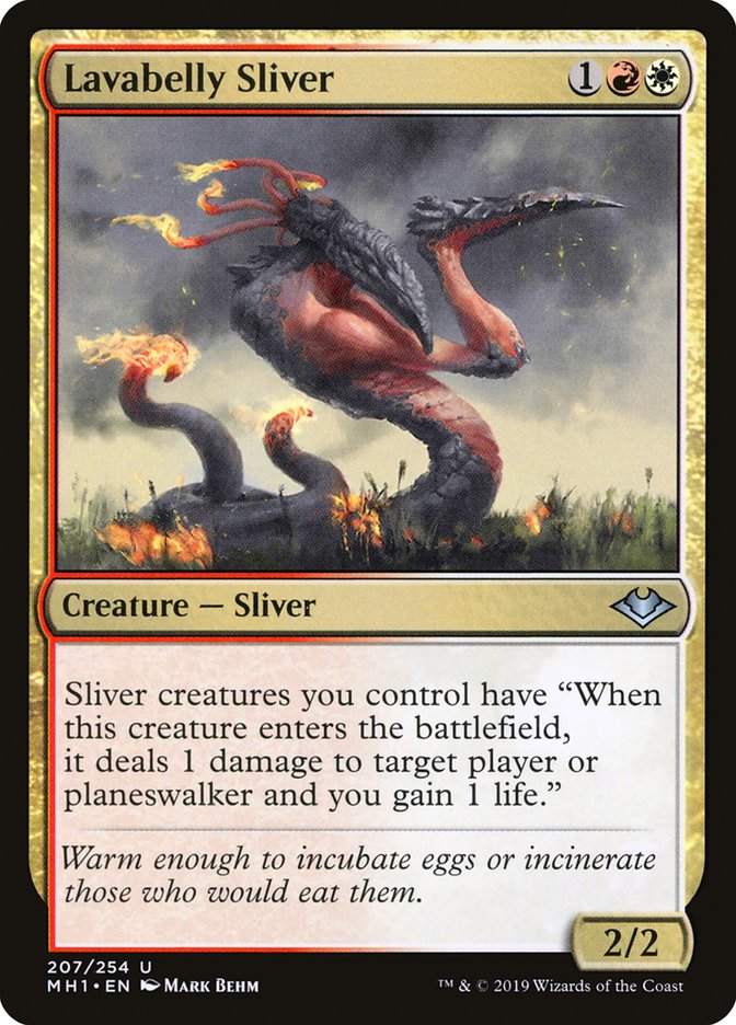 Magic The Gathering - Bonescythe Sliver - Magic 2014 Card Magic The Gathering Adventures: Slivers In Magic 2014 Sliver Mtg