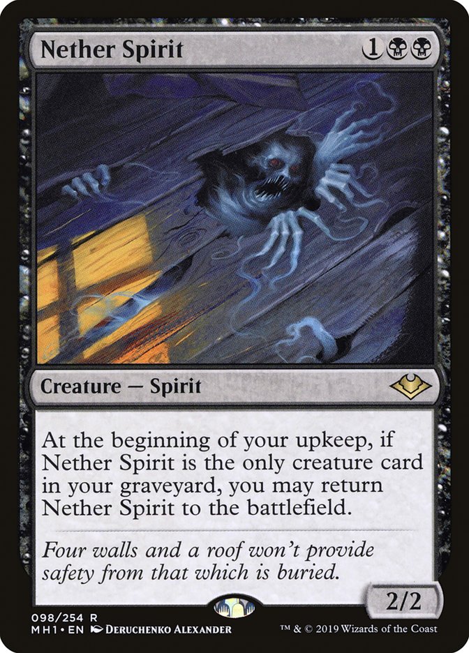 Nether Spirit | Modern Horizons Foil | Modern | Card Kingdom