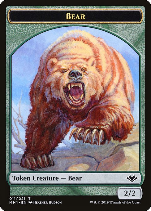 Bear Token | Modern Horizons | Modern | Card Kingdom