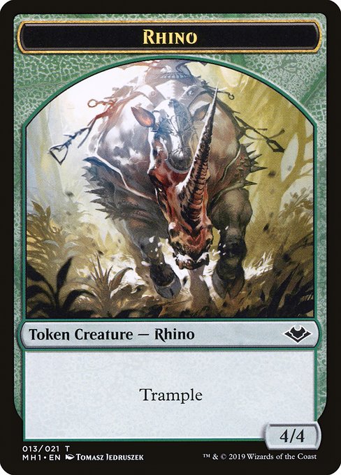 Rhino Token | Modern Horizons | Modern | Card Kingdom