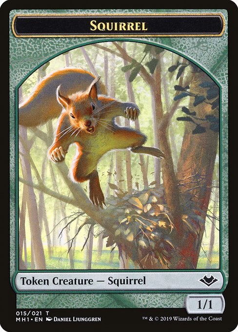 mtg squirrel token cards Squirrel // Treasure Double-Sided Token – MTGCards.shop main image 0