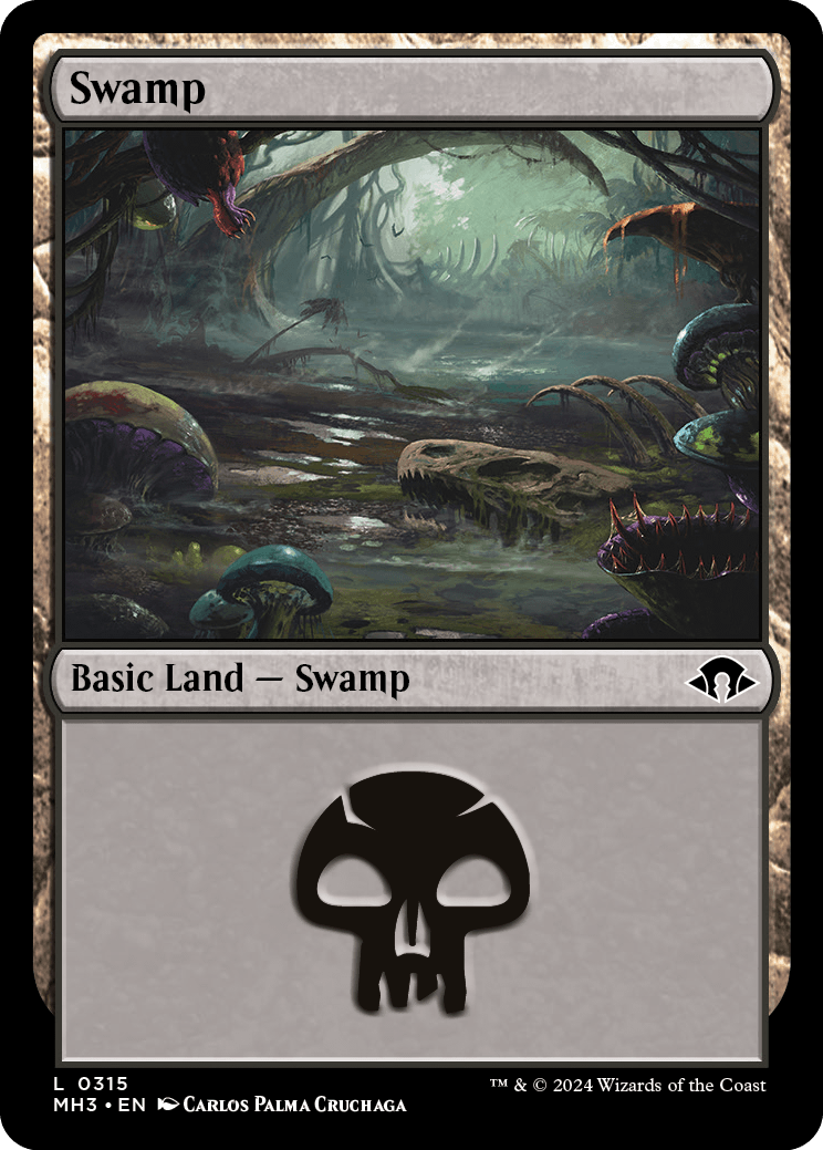 mtg swamp cards Swamp (#272) (full art)