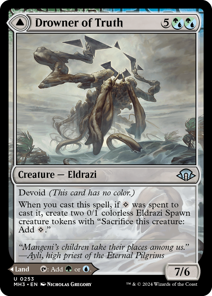 Drowner of Truth | Modern Horizons 3 Foil | Modern | Card Kingdom