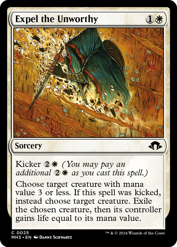 Expel the Unworthy | Modern Horizons 3 Foil | Modern | Card Kingdom